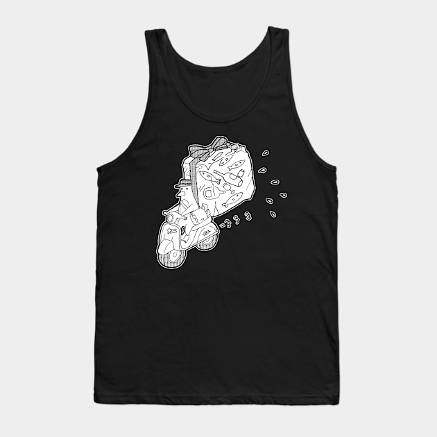 Frozen Delivery Tank Top by hahaha.creative